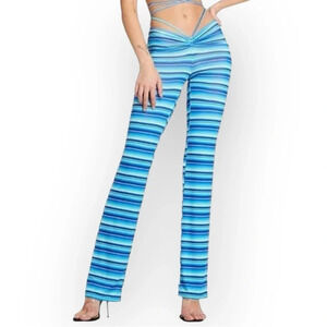 I.AM.GIA Blue Stripe Halo Pants S